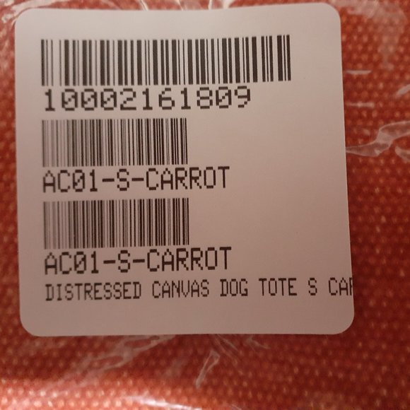 SALE!! Brand New Distressed Canvas Dog Tote-S - Picture 3 of 3